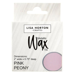 Lisa Horton Wax Tin Pink Peony