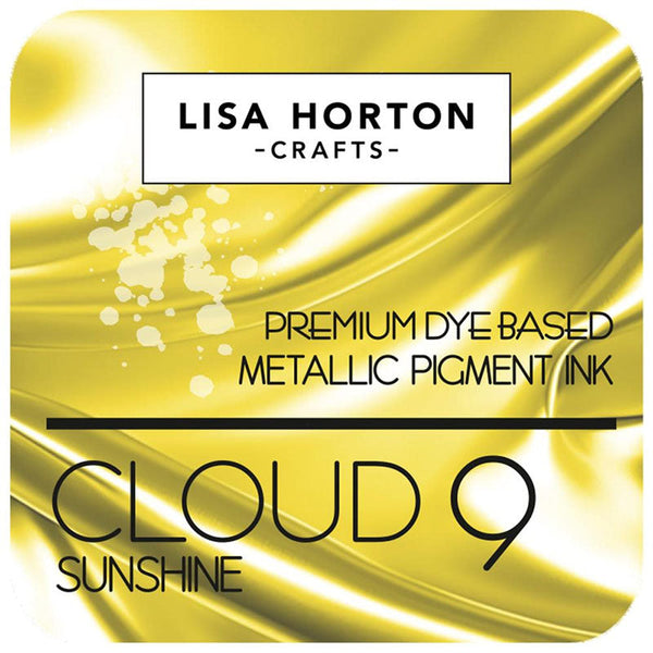 Lisa Horton Cloud 9 Metallic Ink Pad Sunshine