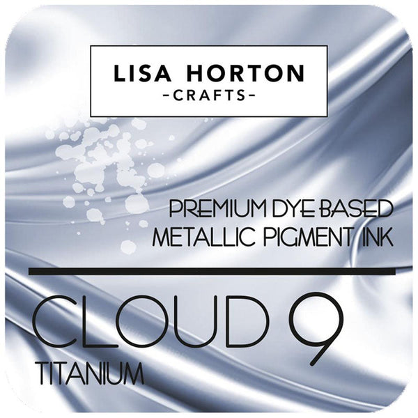 Lisa Horton Cloud 9 Metallic Ink Pad Titanium