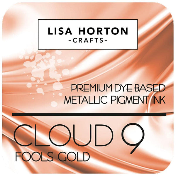 Lisa Horton Cloud 9 Metallic Ink Pad Fools Gold
