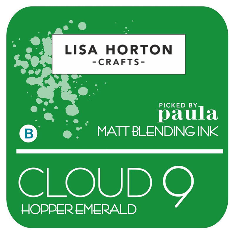 Lisa Horton Cloud 9 Matt Blending Pad Hopper Emerald