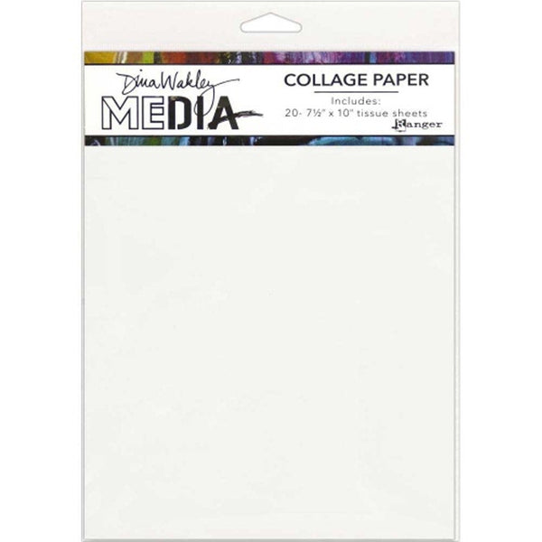 Dina Wakley Collage Tissue Paper Plain