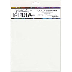 Dina Wakley Collage Tissue Paper Plain