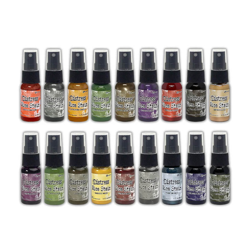 Tim Holtz Distress Mica Stain 18pc Halloween
