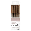 COPIC Multiliner Pen 4pc Brown