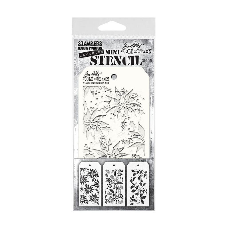 Tim Holtz Stencil Set #19