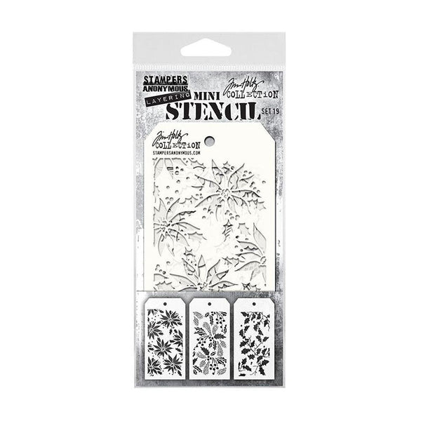 Tim Holtz Stencil Set #19