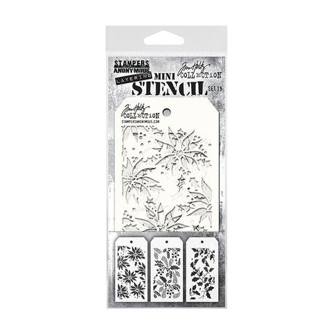 Tim Holtz Stencil Set #19