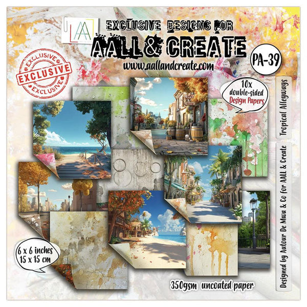 AALL And Create Paper 6x6 Tropical Alleyways