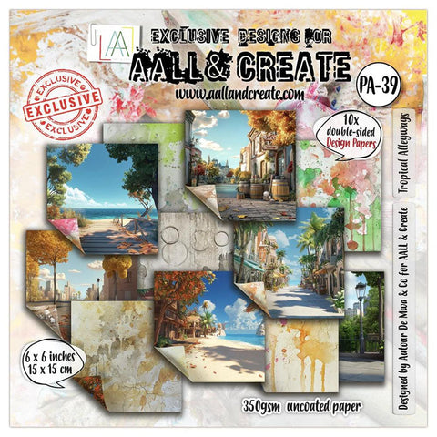 AALL And Create Paper 6x6 Tropical Alleyways