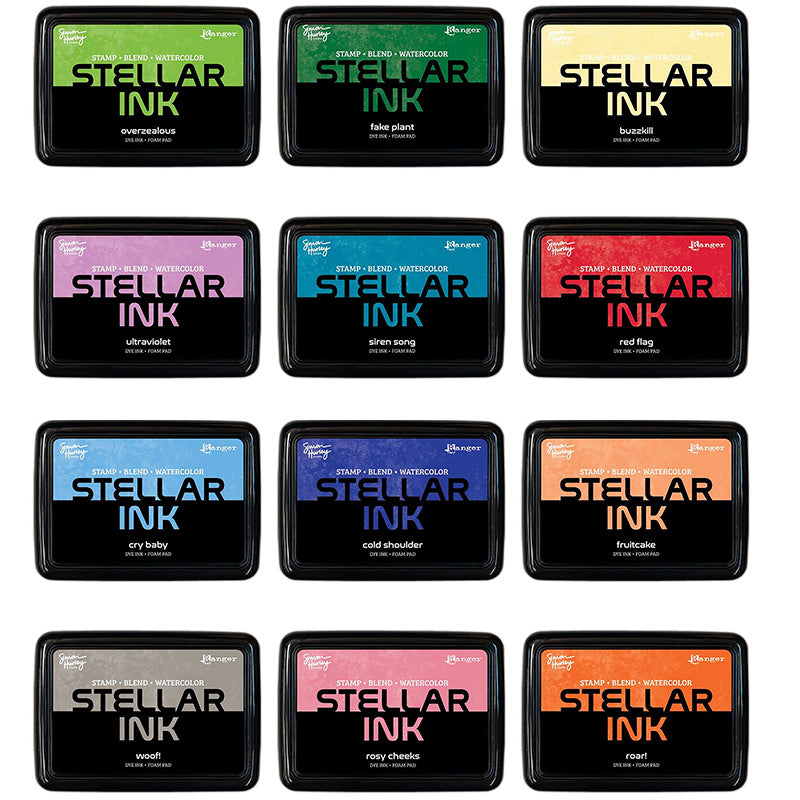 Simon Hurley Stellar Ink Pad 12pc May 2026 Colors
