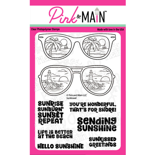 Pink & Main Clear Stamps Sunkissed