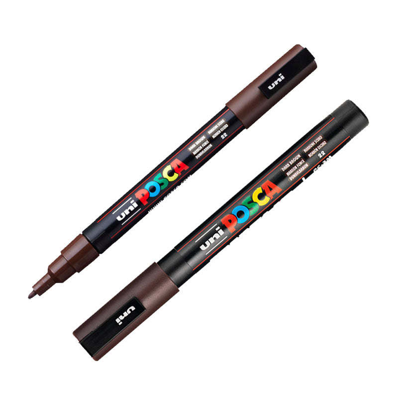 POSCA Marker PC-3M Dark Brown
