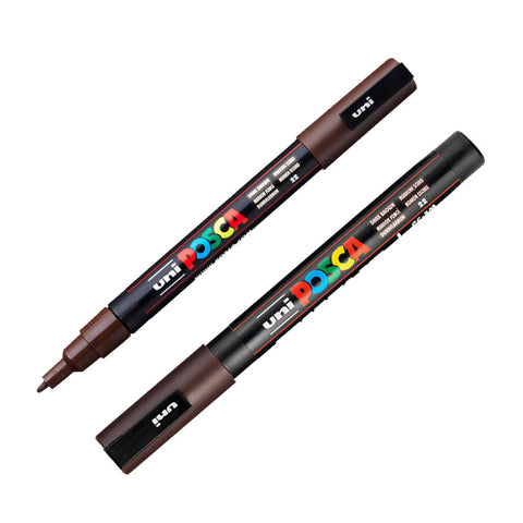 POSCA Marker PC-3M Dark Brown