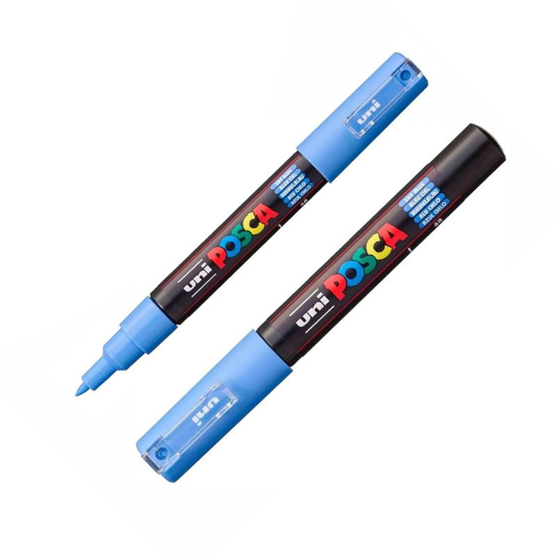POSCA Marker PC-1M Extra-Fine Bullet Sky Blue