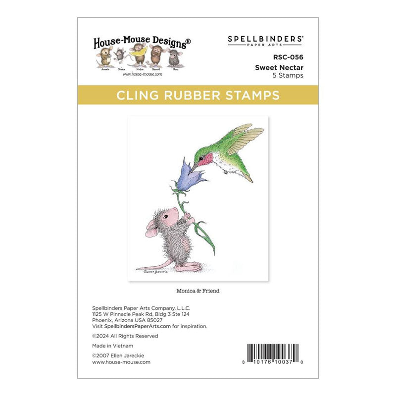 Spellbinders Cling Stamp Sweet Nectar