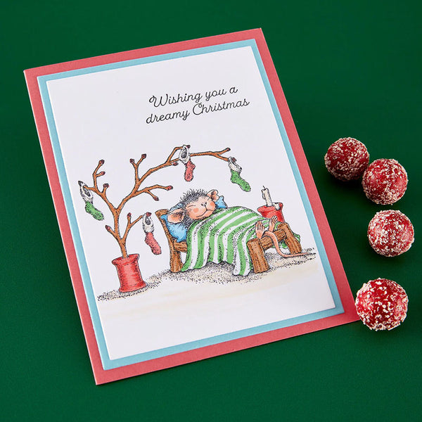 Spellbinders Cling Stamp Holiday Dreams