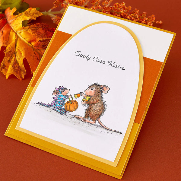 Spellbinders Cling Stamp Halloween Dragon
