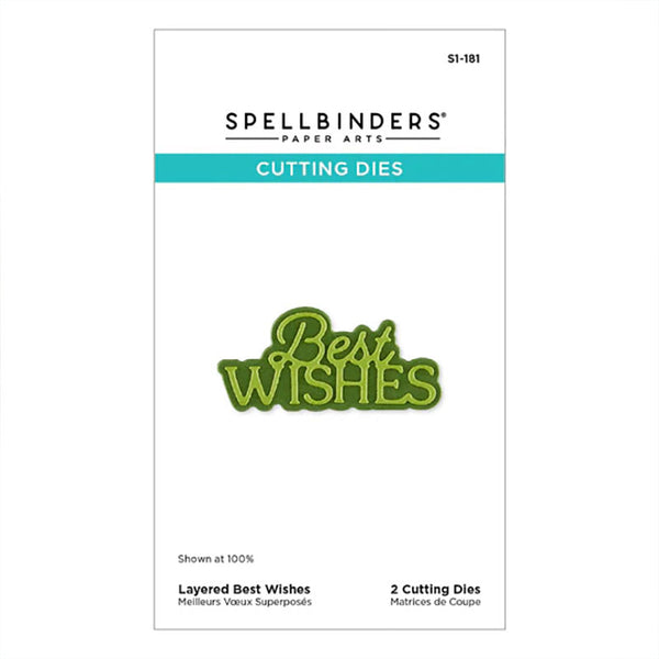 Spellbinders Dies Best Wishes