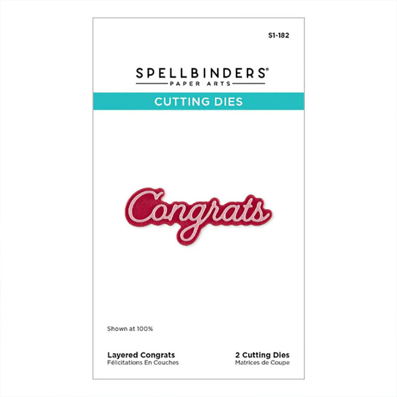 Spellbinders Dies Congrats