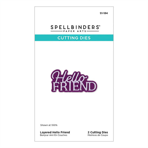 Spellbinders Dies Hello Friend