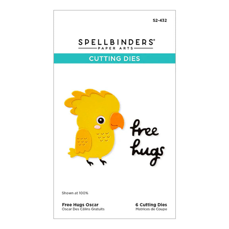 Spellbinders Dies Free Hugs Oscar