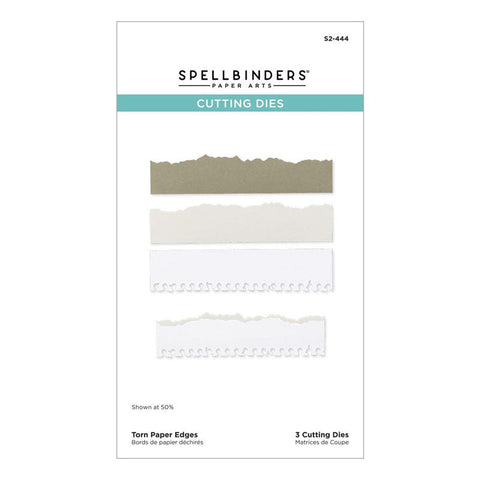 Spellbinders Dies Torn Paper Edges