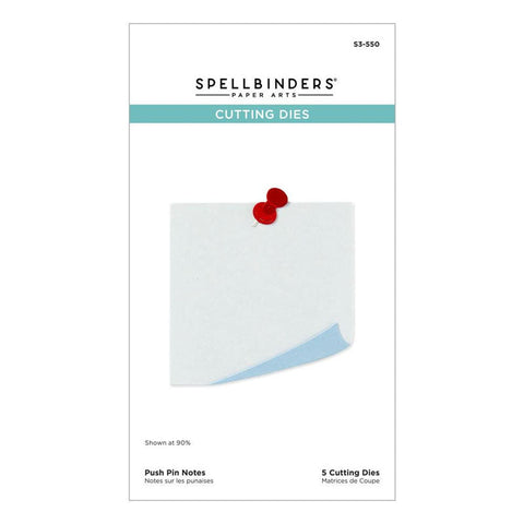 Spellbinders Dies Push Pin Notes