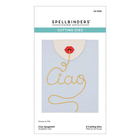 Spellbinders Dies Ciao Spaghetti