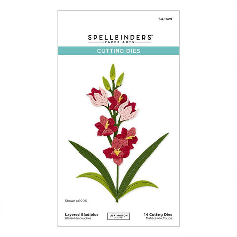 Spellbinders Dies Layered Gladiolus
