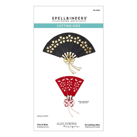 Spellbinders Dies Fan & Bow