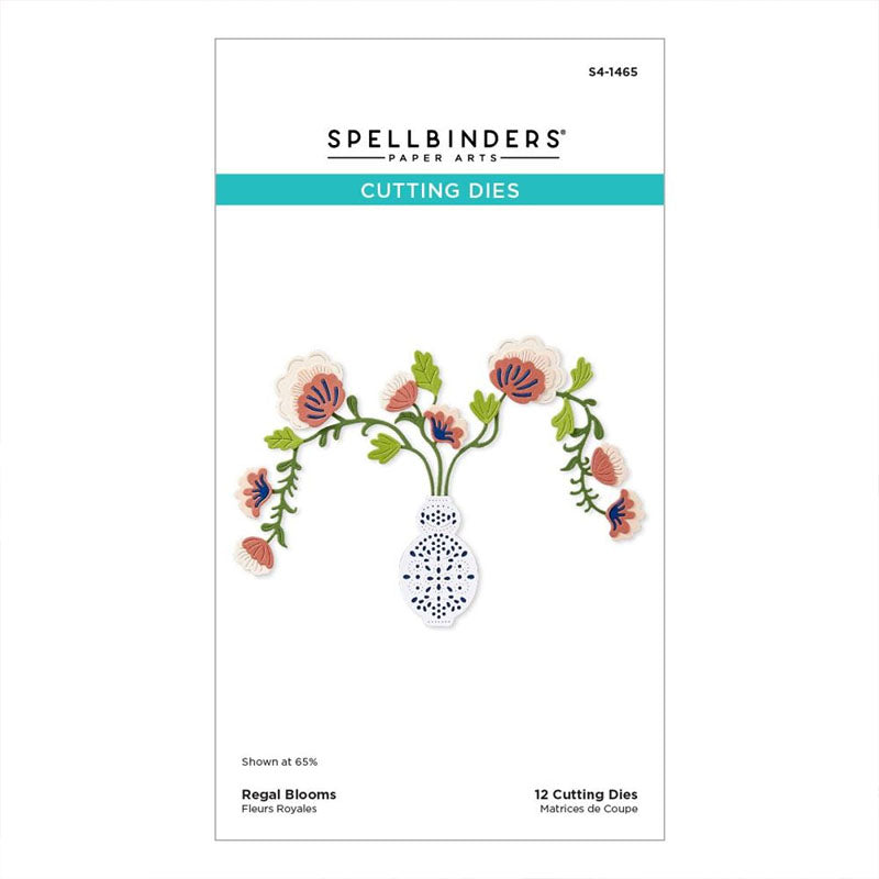 Spellbinders Dies Regal Blooms