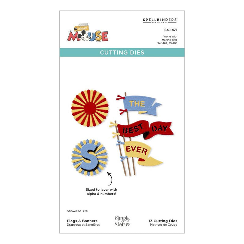 Spellbinders Dies Flags & Banners