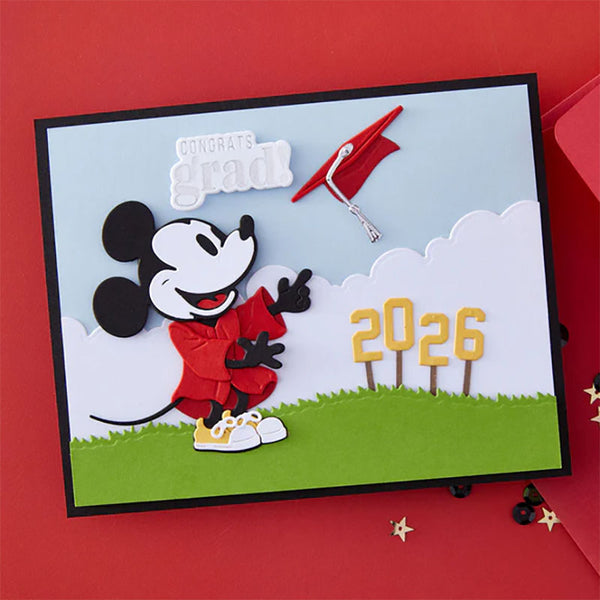 Spellbinders Dies Classic Mouse Graduation