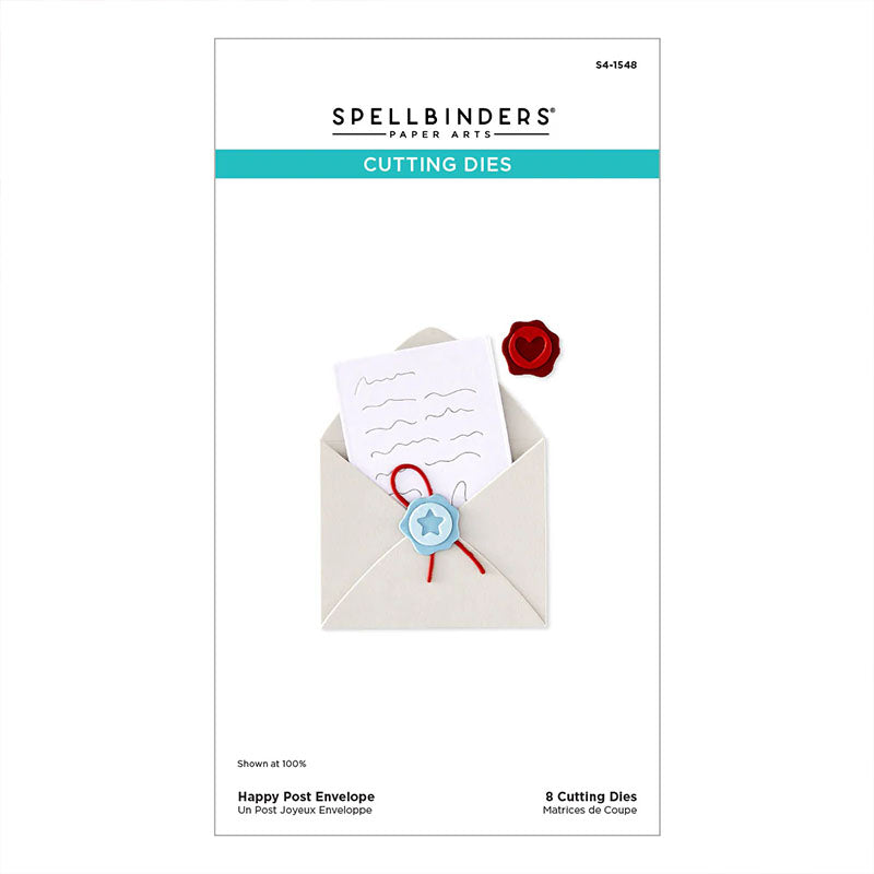 Spellbinders Dies Happy Post Envelope