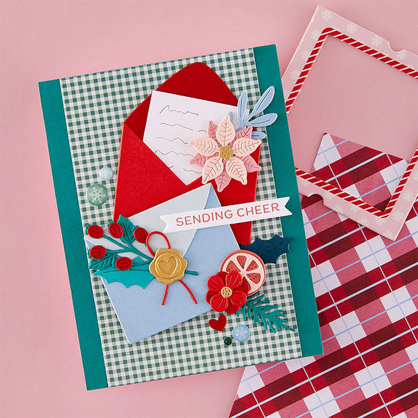 Spellbinders Dies Happy Post Envelope