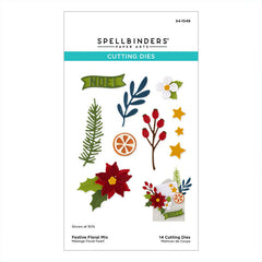 Spellbinders Dies Festive Floral Mix