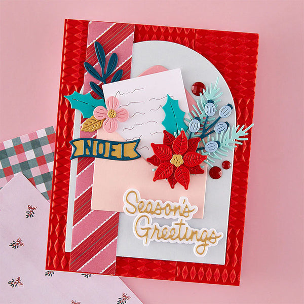 Spellbinders Dies Festive Floral Mix