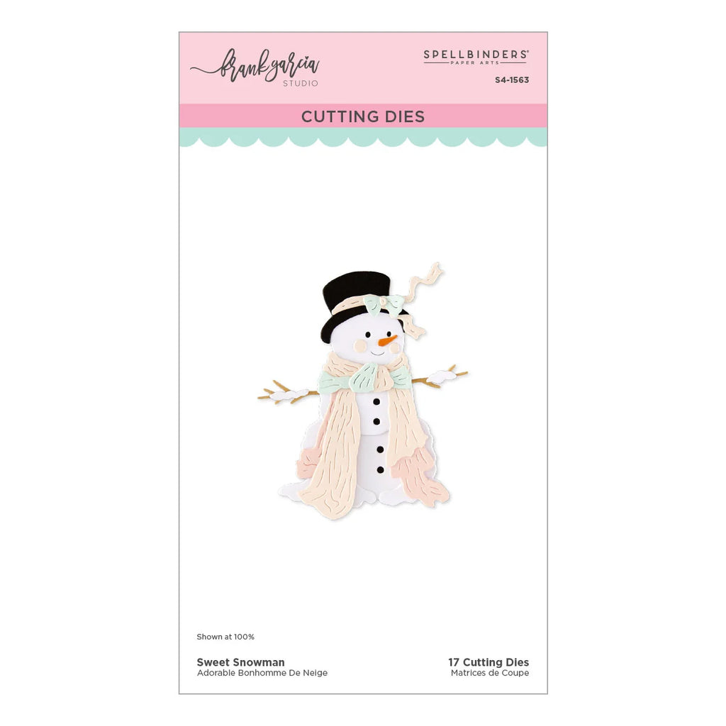 Spellbinders Dies Sweet Snowman
