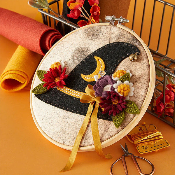 Spellbinders Dies Felt Charming Witch Hat