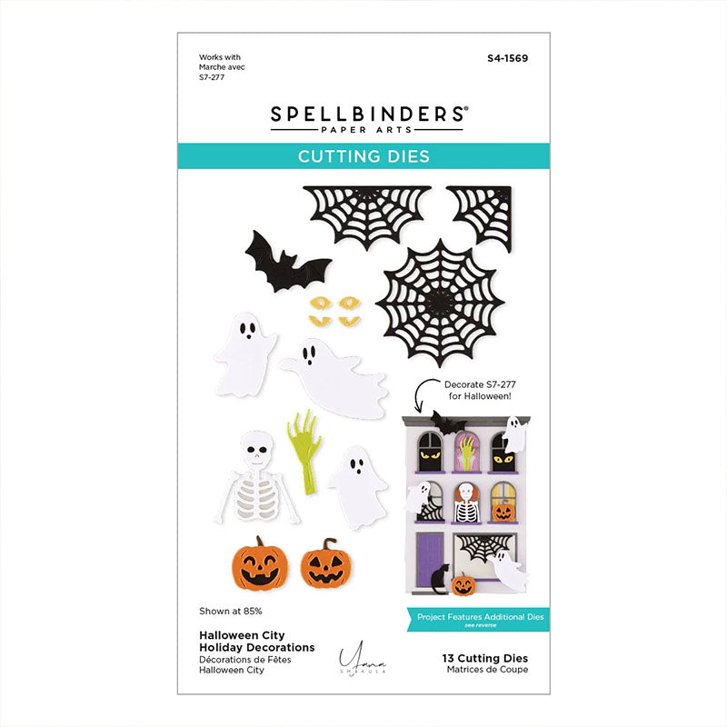 Spellbinders Dies Halloween City Holiday Decorations