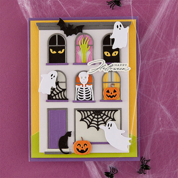 Spellbinders Dies Halloween City Holiday Decorations