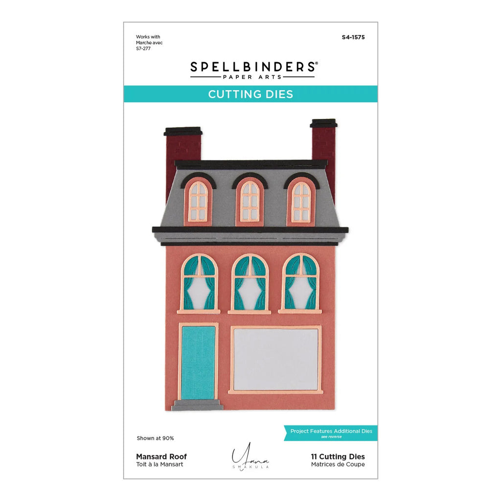 Spellbinders Dies Mansard Roof