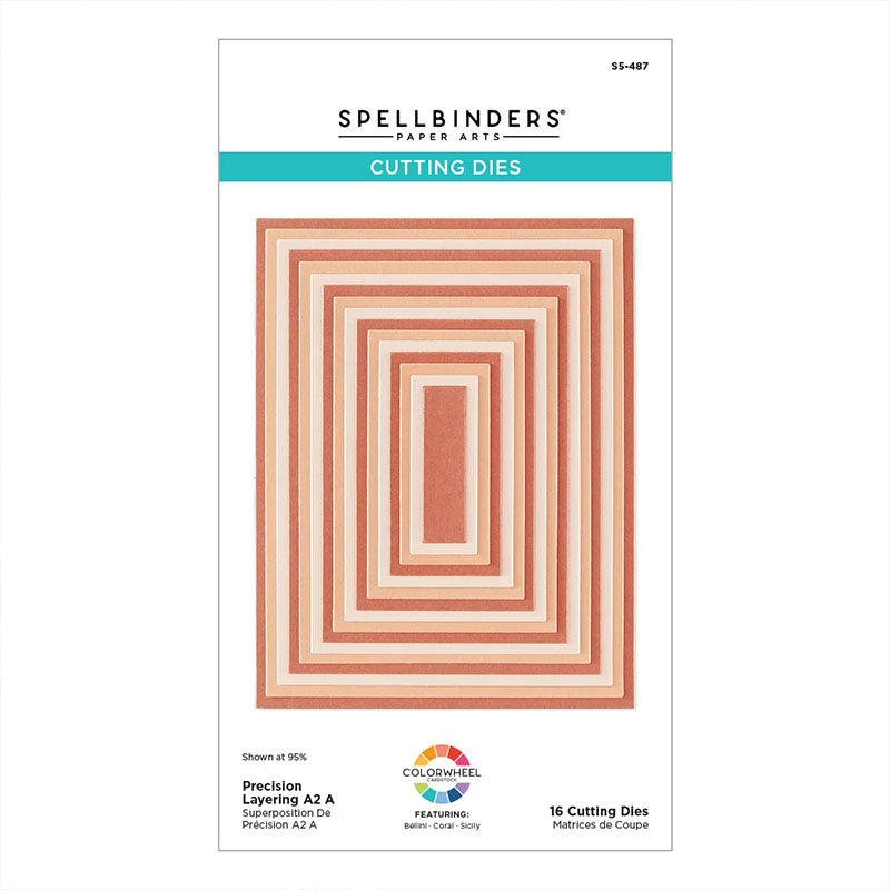 Spellbinders Dies Precision Layering A2 A