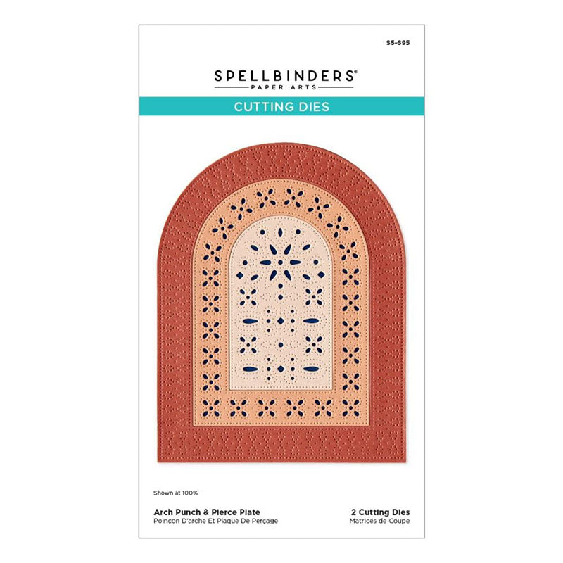 Spellbinders Press Plates Arch Punch & Pierce
