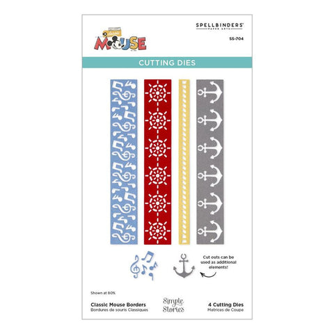 Spellbinders Dies Classic Mouse Borders