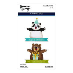 Spellbinders Dies Birthday Bear