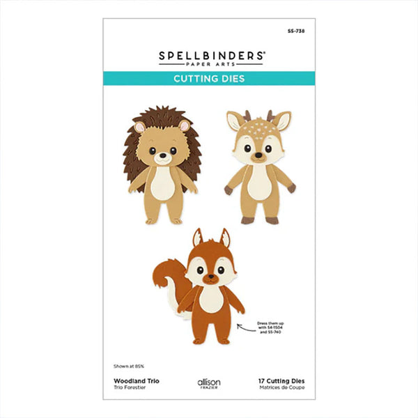 Spellbinders Dies Woodland Trio