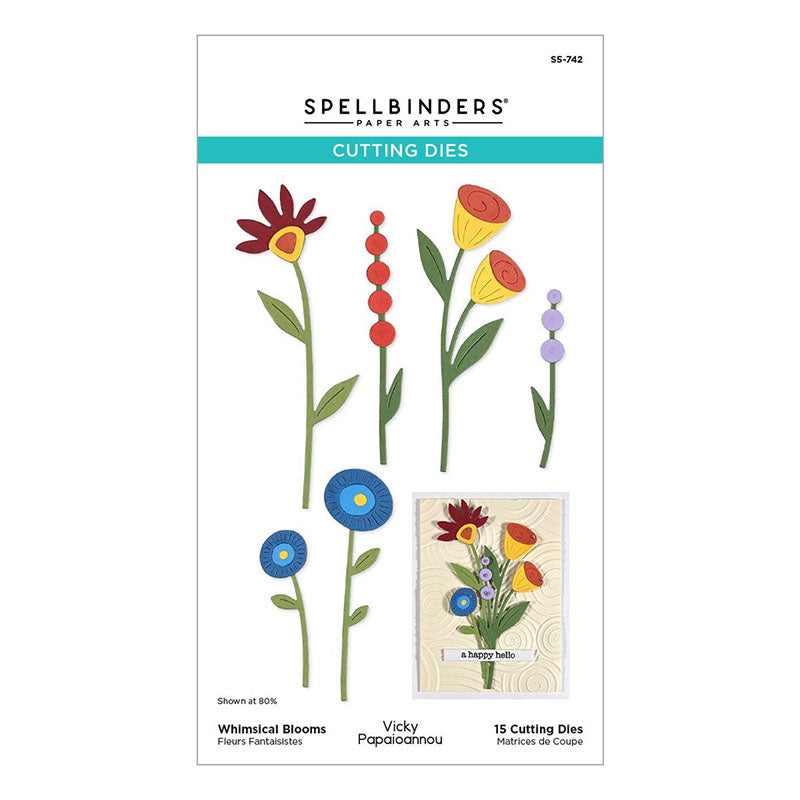 Spellbinders Dies Whimsical Blooms