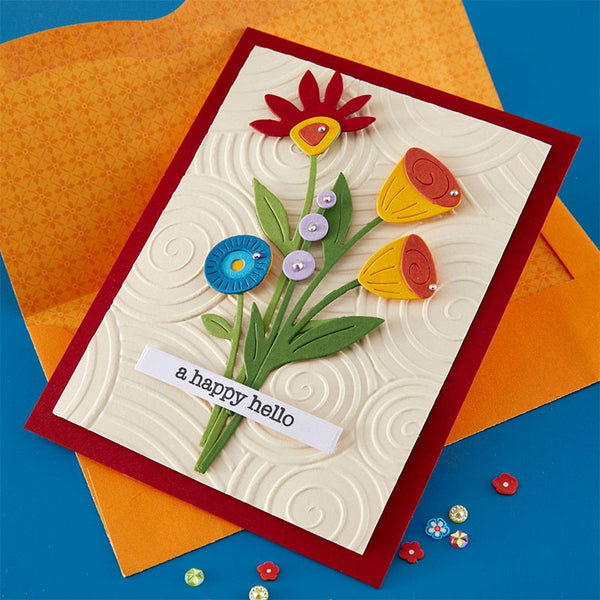 Spellbinders Dies Whimsical Blooms